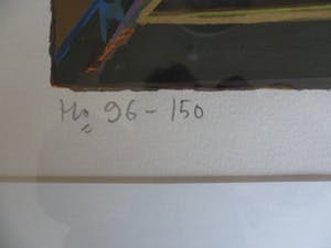 Eric Toebosch - Litho. Titel, "Hemelland". kopen? Bied vanaf 35!