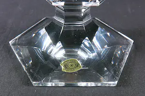 Val-Saint-Lambert - Kristal Glas, Kandelaar kopen? Bied vanaf 50!