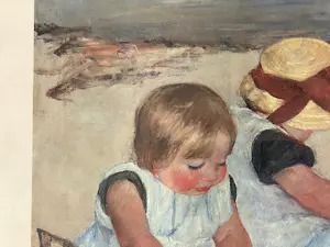 Mary Cassatt - Children playing on the beach kopen? Bied vanaf 35!