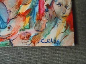 Carla Schot - - Olieverfschilderij - Figuren [1] kopen? Bied vanaf 50!