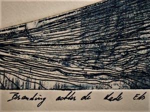 Theo van den Akker - UNICA (5/5) diepdruk ETS - Rotterdam - "Branding achter de Kade" kopen? Bied vanaf 1!