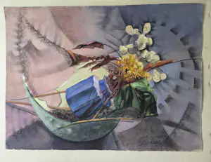 Jan van der Veer - 8 werken. Aquarel en gouache. kopen? Bied vanaf 149!