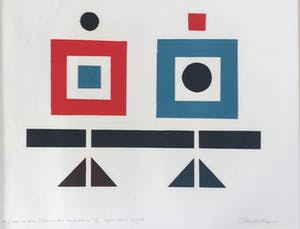 Gijsbert Jan van Koppenhagen - Kleurenhoutsnede - 1974 - 4/30 - Gesigneerd kopen? Bied vanaf 55!