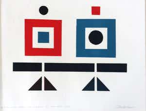 Gijsbert Jan van Koppenhagen - Kleurenhoutsnede - 1974 - 4/30 - Gesigneerd verkocht voor € 55!
