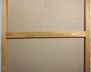 Luc Verschuuren - Acryl op doek, La sculpture (Zeer groot) kopen? Bied vanaf 300!