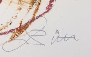 Franscz Witte - Gemende techniek op papier, Figuur V kopen? Bied vanaf 1!