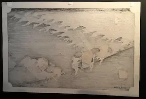 Ando Hiroshige - *Prijs verlaagd* Shono - prachtige prent uit Showa Periode kopen? Bied vanaf 75!