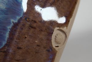 Niet of onleesbaar gesigneerd - Aardewerk, Pot met vogel kopen? Bied vanaf 1!