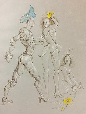 Leonor Fini - Zonder titel kopen? Bied vanaf 25!