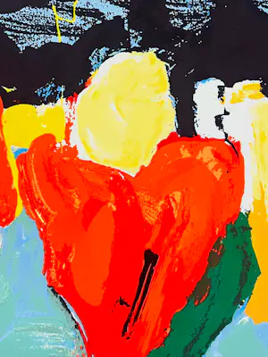 Jan Cremer - Tulpen, gesigneerde zeefdruk kopen? Bied vanaf 250!