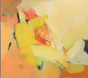 Ton van Kesteren - Olieverf op doek, Abstracte compositie - Ingelijst (Zeer groot) kopen? Bied vanaf 300!