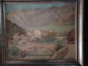 Jan Rinke - Bergdorp in Tirol. kopen? Bied vanaf 79!