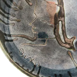 Thomas Buxo - Designschaal met portret kopen? Bied vanaf 1!