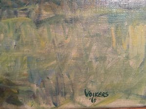 Meinert Volkers - Landschap met kippenren kopen? Bied vanaf 100!