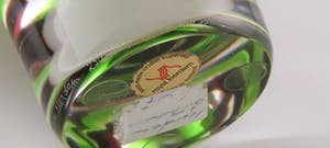 Gerard Thomassen - Glas, serica vaas met kleurslingers voor Royal Leerdam kopen? Bied vanaf 1!