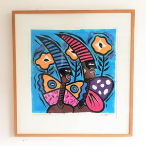 Clemens Briels - Zeefdruk, Nachtvlinders kopen? Bied vanaf 120!