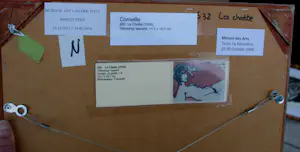 Corneille - Ingelijste inkttekening/aquarel op papier: La chatte - 1998(nette lijst) kopen? Bied vanaf 1295!