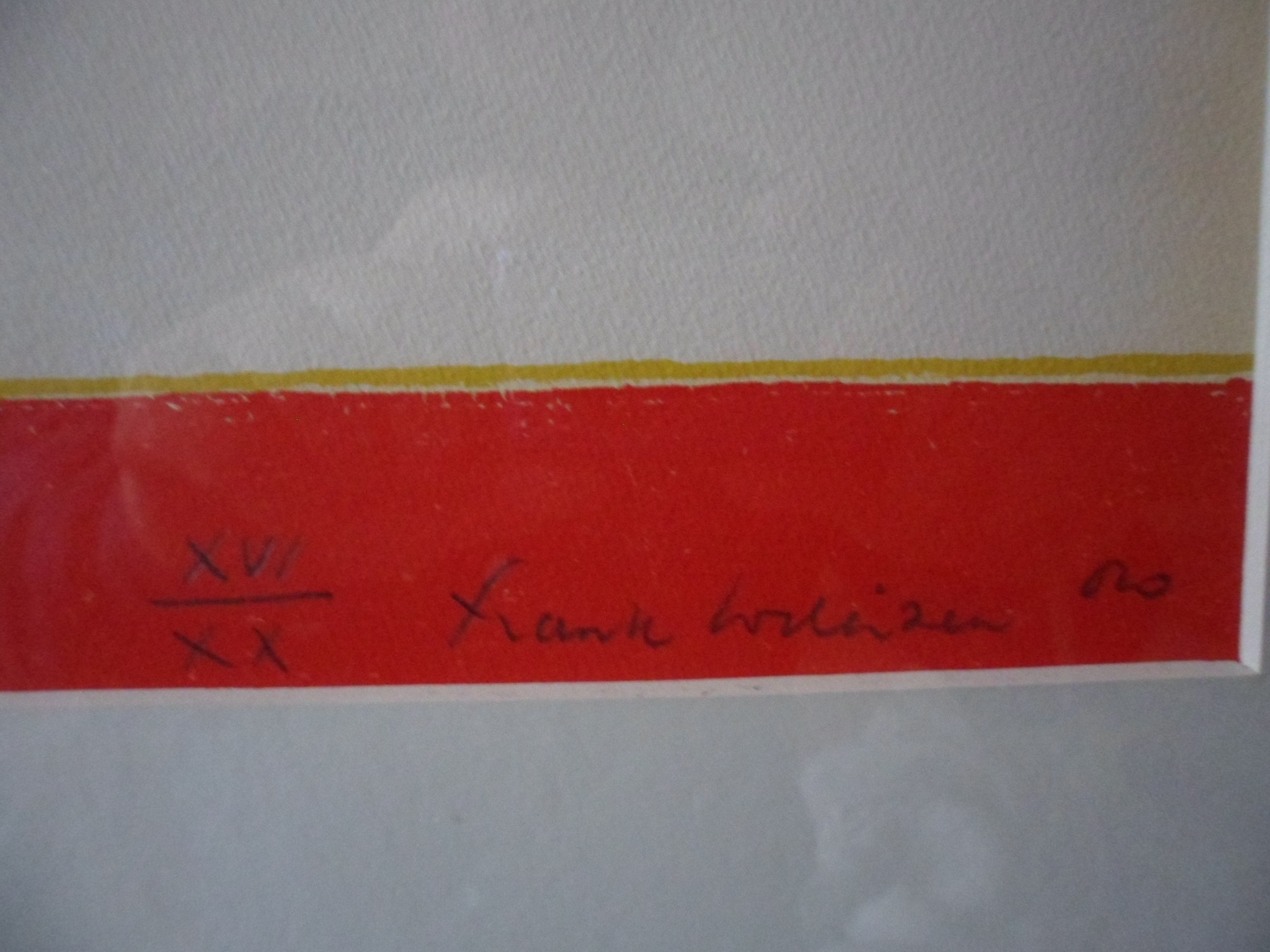 Frank Lodeizen - Zeefdruk, zonder titel kopen? Bied vanaf 40!