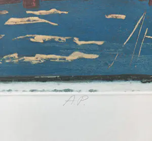 Hans Heijman - Morgen land II, aquatint ets kopen? Bied vanaf 50!