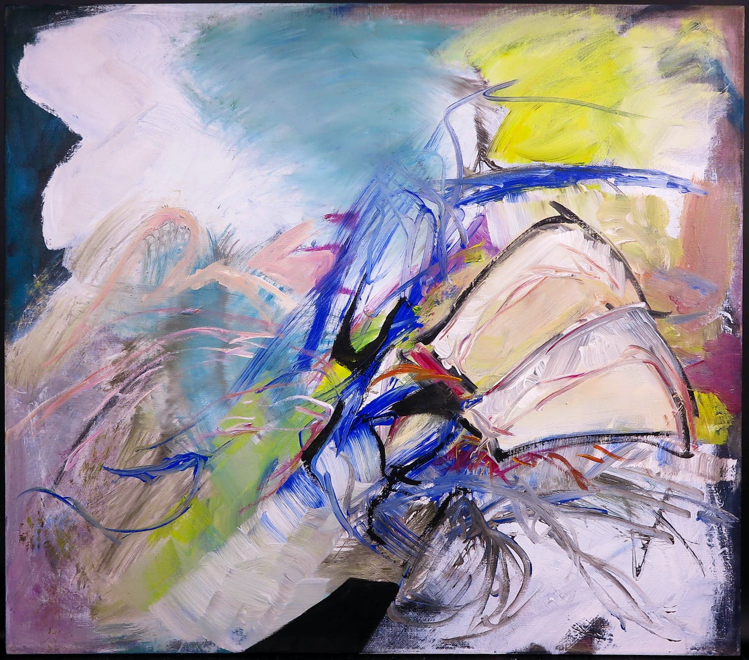 Cobi Nieuwstad - Acryl op doek, Tuin 3 kopen? Bied vanaf 60!