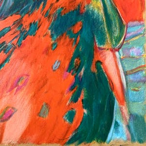Claudia Steine - Lady in Red I kopen? Bied vanaf 25!