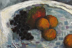 Janneke Stilma - Drieluik olieverf op doek, Stilleven met fruit - Ingelijst kopen? Bied vanaf 70!