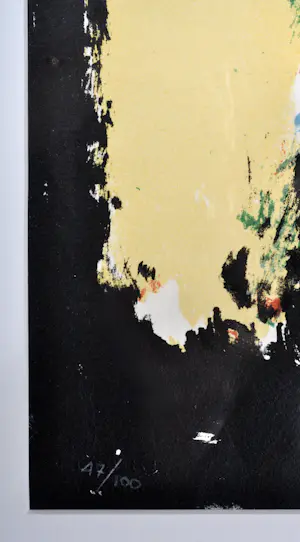 Eugène Brands - Litho - Gesigneerd - 38x30 cm - 1968 - ingelijst kopen? Bied vanaf 195!