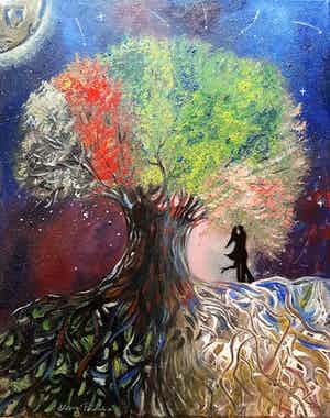 Elena Polyakova - Geluksboom verkocht voor € 50!