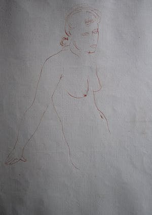 Pieter Starreveld - Staand naakt kopen? Bied vanaf 25!