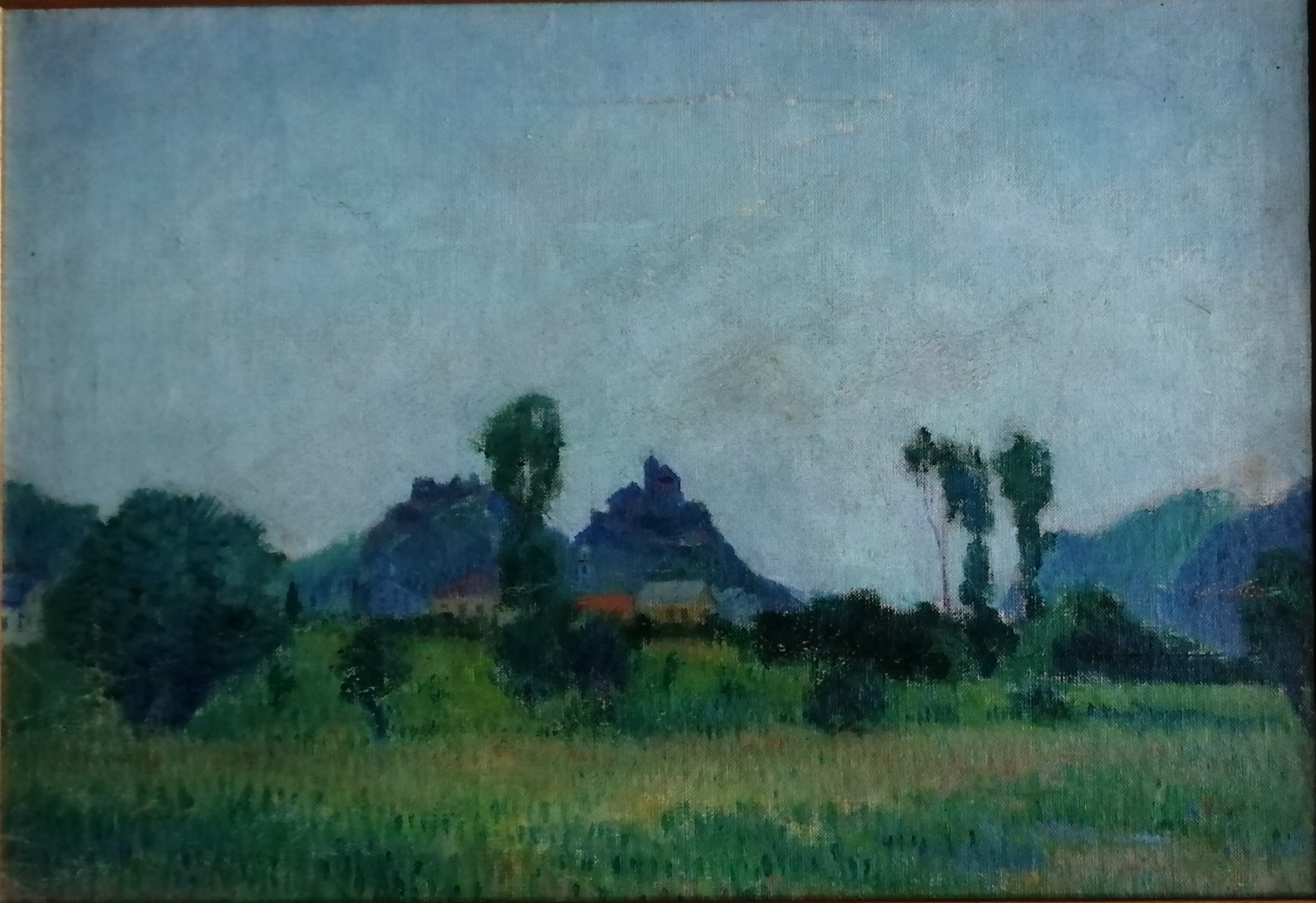 Herman Kuyt - Zwitsers landschap verkocht voor € 120!