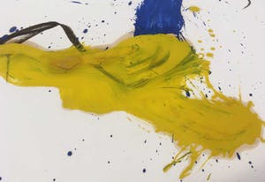 Anton Heyboer - Gemengde techniek op papier, Zonder titel (Zeer groot) kopen? Bied vanaf 1!