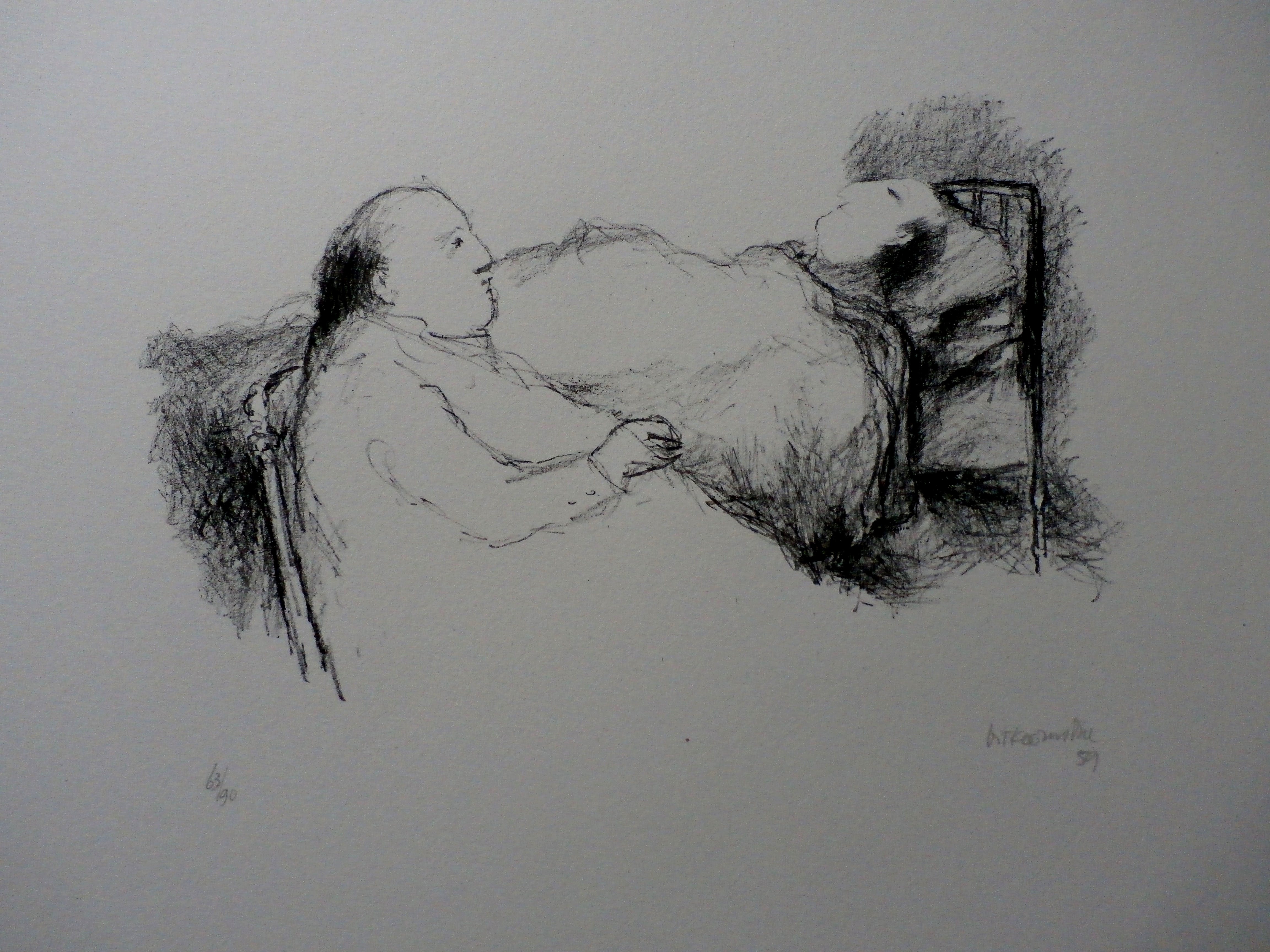 Metten Koornstra - Litho - 1959 verkocht voor € 55!