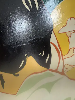 Toni Burgering - Strand gezicht kopen? Bied vanaf 250!