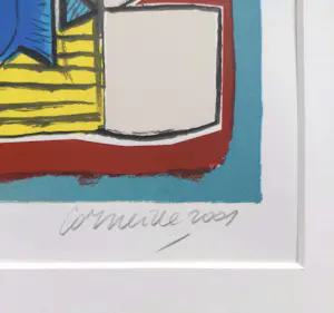 Corneille - La venue du grand oiseau, zeefdruk (mooi ingelijst) kopen? Bied vanaf 325!