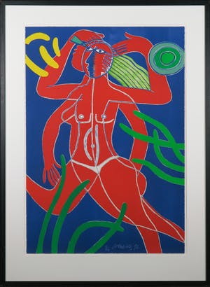 Corneille - Litho, Jeux de l'air et de l'eau - Ingelijst (Groot) kopen? Bied vanaf 350!