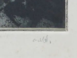 Theo van der Horst - In het koffiehuis - Ets kopen? Bied vanaf 35!