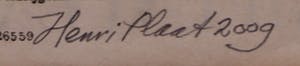 Henri Plaat - Gouache op krantenpapier, Zonder titel - Ingelijst kopen? Bied vanaf 150!