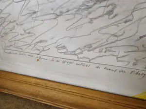 Jacob Zekveld - Excentrisch kruis met interieur. In de spiegel wellicht de komeet van Kidney kopen? Bied vanaf 20!