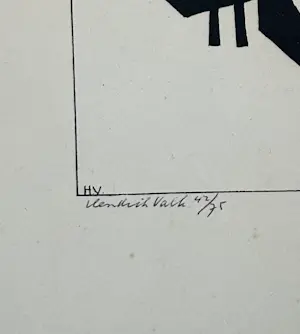 Hendrik Valk - Stad in de sneeuw kopen? Bied vanaf 90!