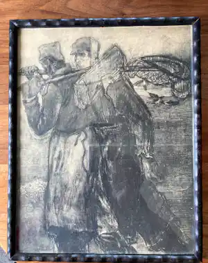 Jan Toorop - Vissers bij Katwijk verkauft für € 30!