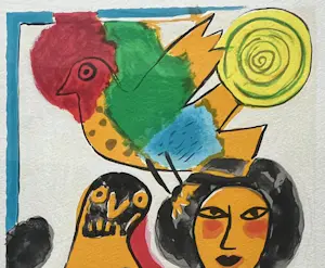 Corneille - Gesigneerde lithografie, een Italiaanse zomer, 2000 kopen? Bied vanaf 350!