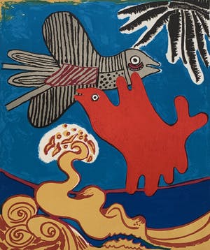 Corneille - kleurenlitho - 'Memoire de Cuba' - 2001 kopen? Bied vanaf 300!