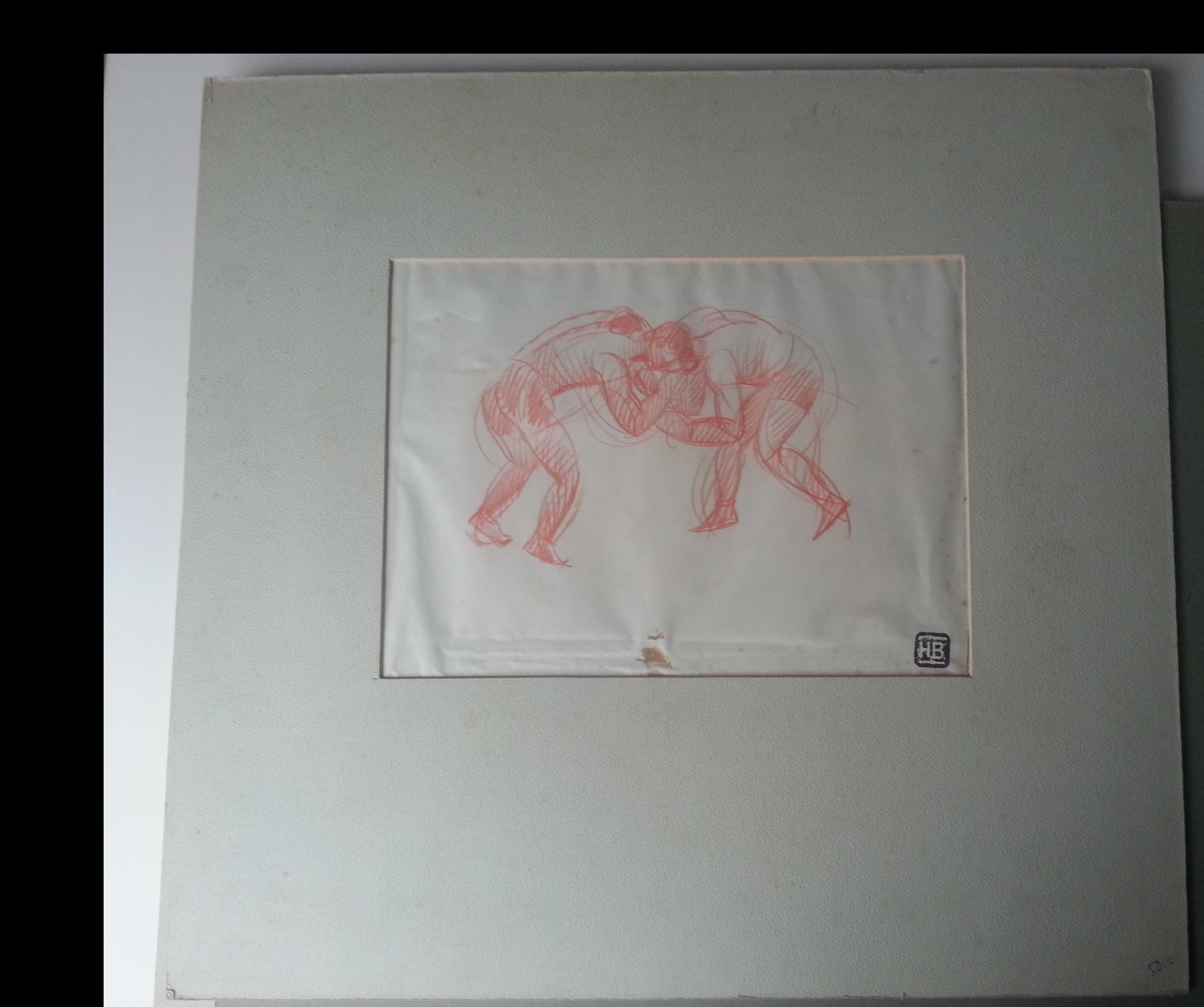 Herman Bieling - 7x Schetsen op papier kopen? Bied vanaf 1!