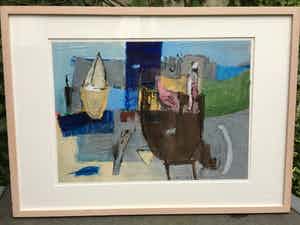 Anneke Peereboom - Abstract origineel werk verkocht voor € 100!
