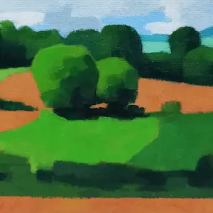 Willem Visser - Klein Eifellandschap 02 kopen? Bied vanaf 65!