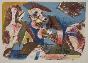 Martin Engelman - Litho, Tempête sur les Pays Bas kopen? Bied vanaf 1!