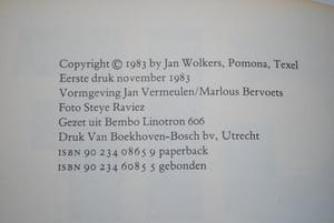Jan Wolkers - Tekening van een pauw, met opdracht, Texel 1983 kopen? Bied vanaf 90!