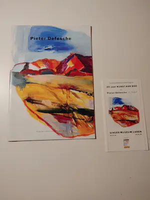 Pieter Defesche - Een terugblik 1940-1998 = Gesigneerd + 4 Catalogi kopen? Bied vanaf 35!