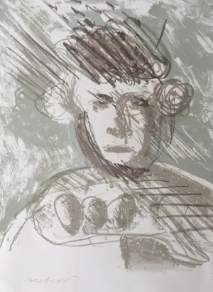 AcheterLucebert - litho ‘Hoofd’ - gesigneerd.? Enchérissez de 40!
