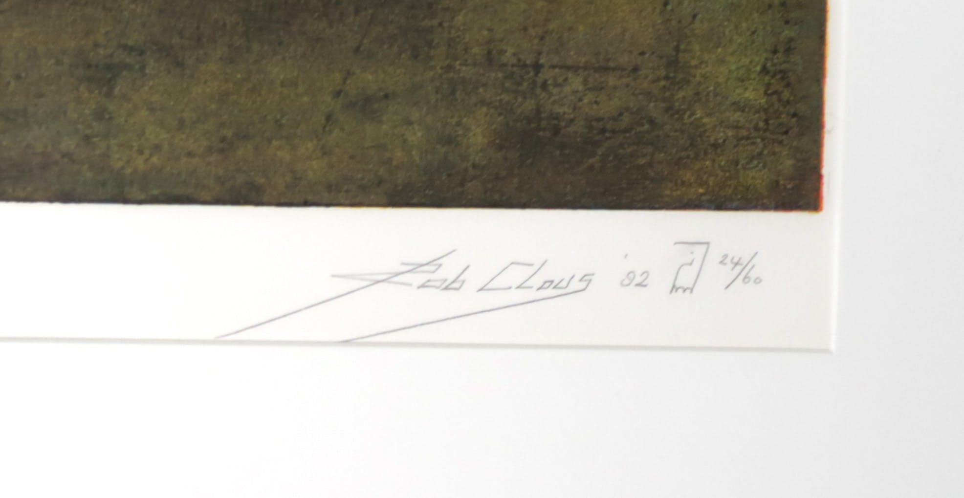 Rob Clous - Kleurenets en aquatint - Uitzicht op zee - Ingelijst kopen? Bied vanaf 40!